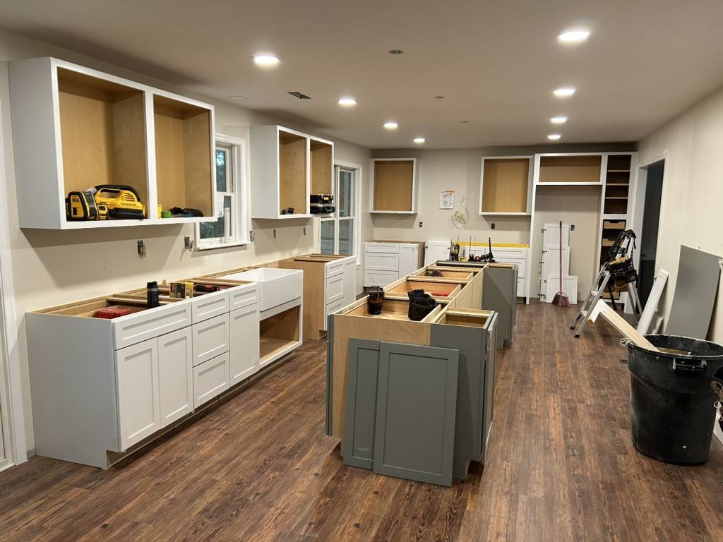 Addition interior tie-in