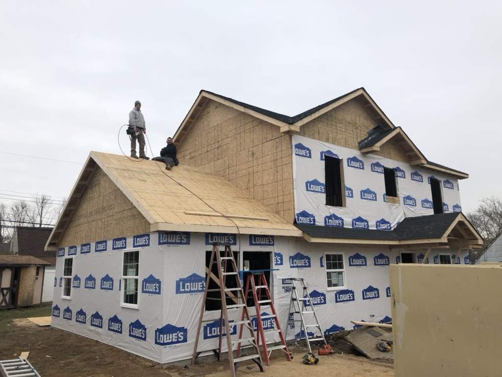 New home construction